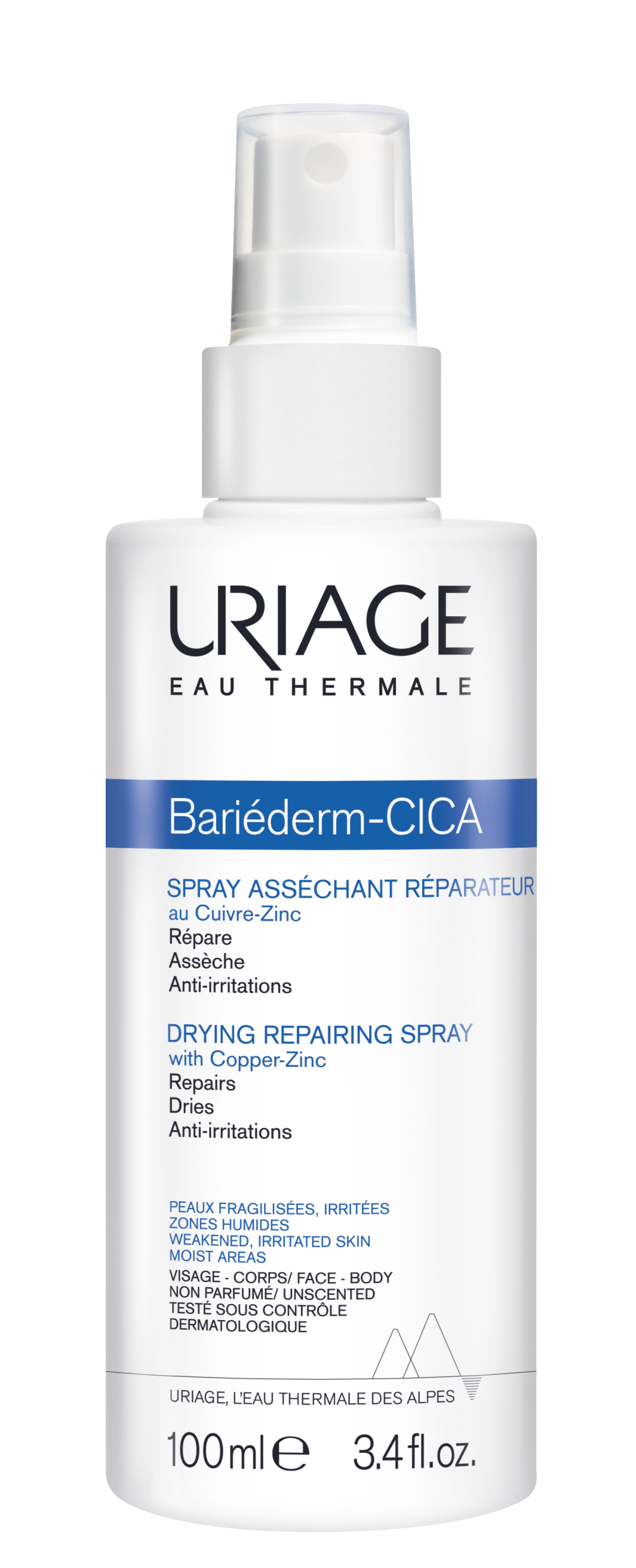 Uriage Bariederm-CICA Drying Repairing Spray