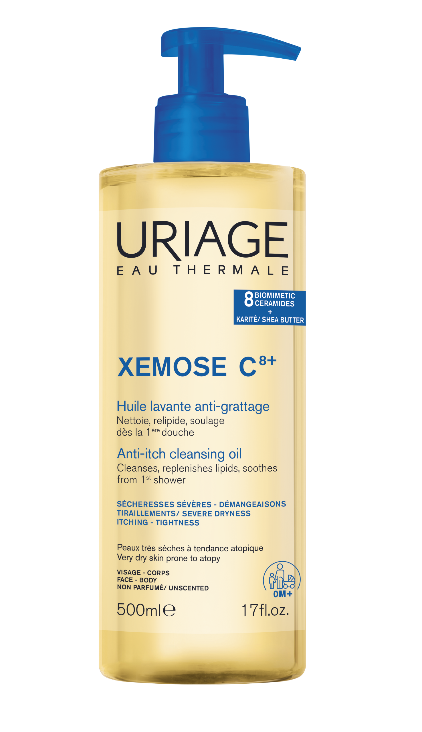 Uriage Xemose Anti-Itch Cleansing Oil