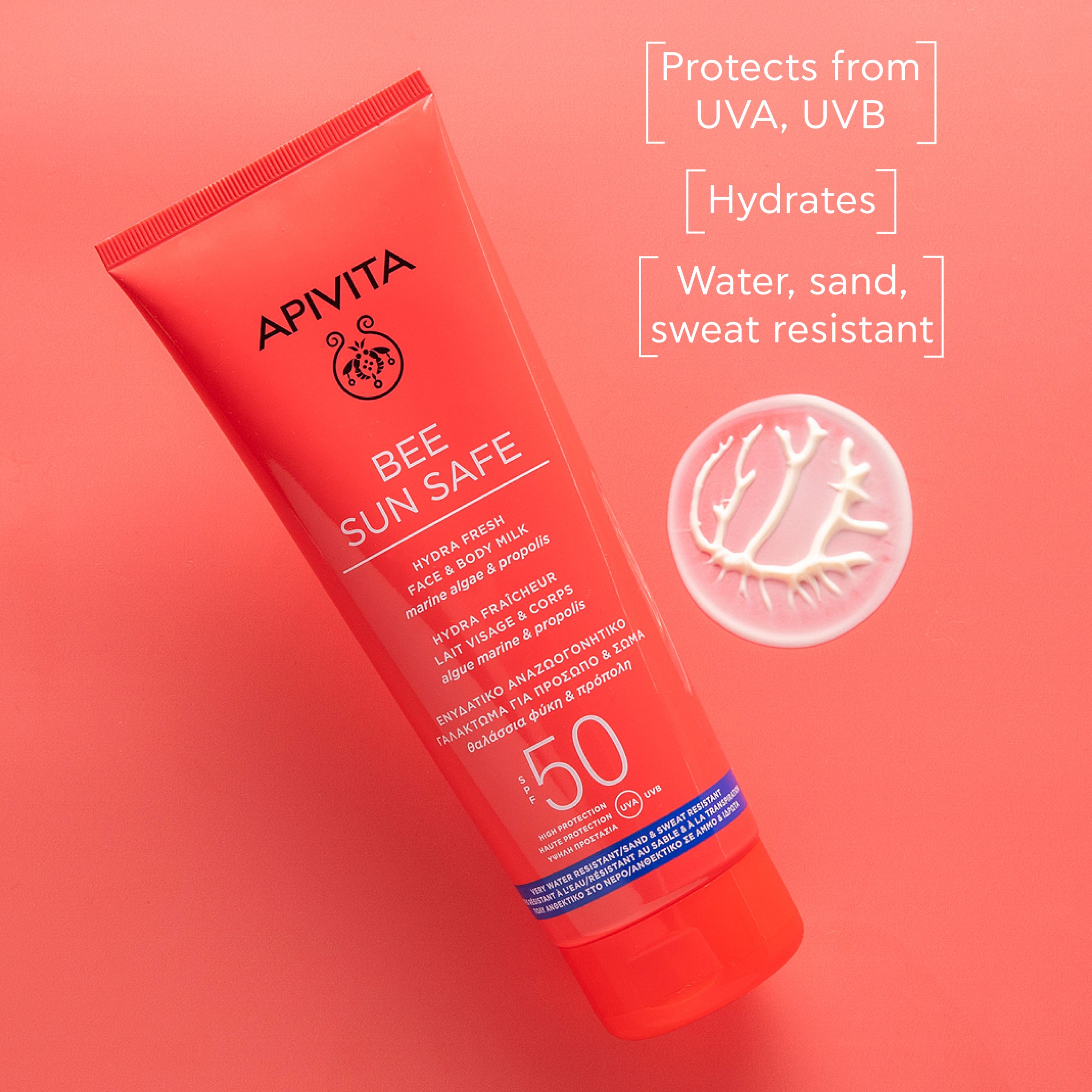 Hydra fresh face and body milk spf 50 - Image 7