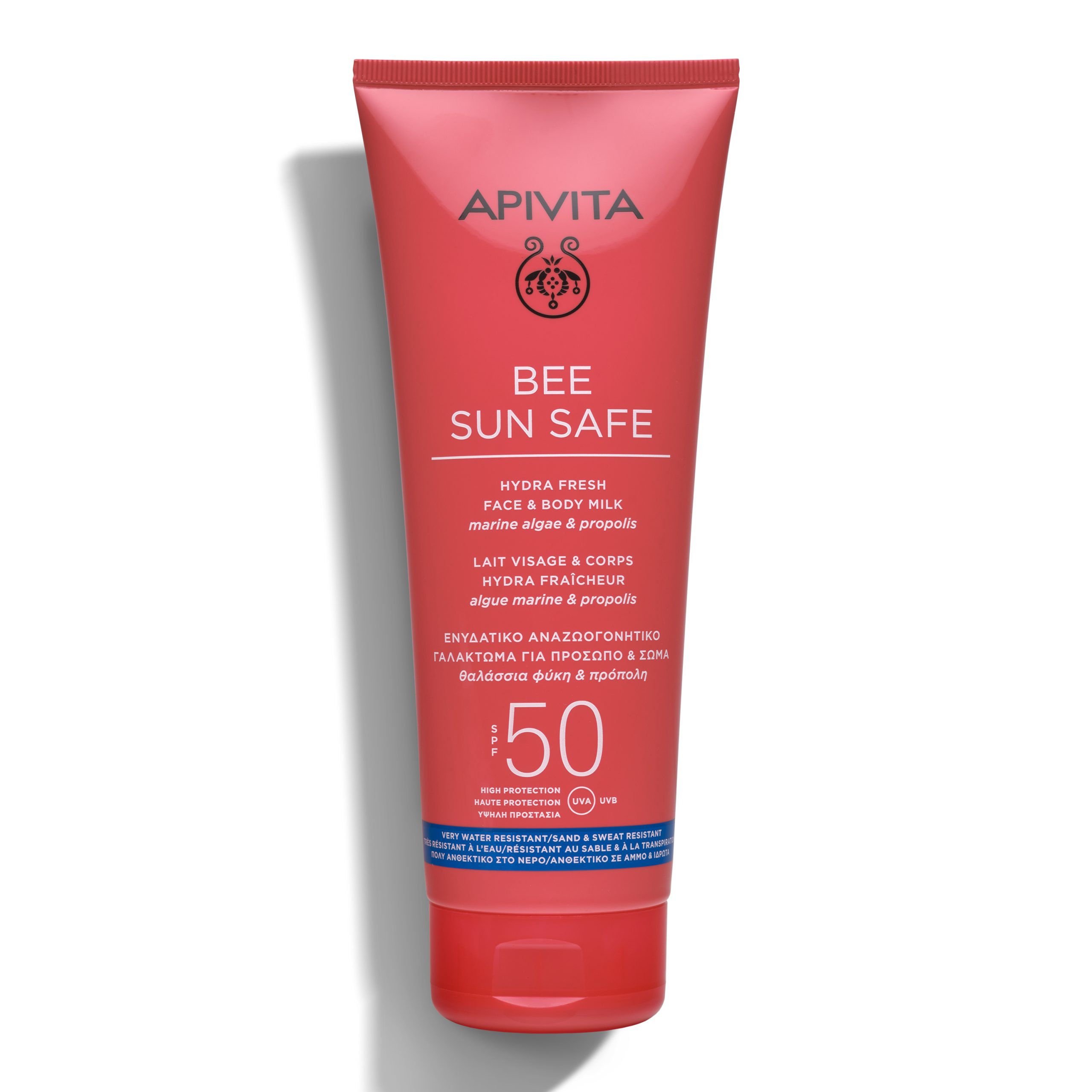 Hydra fresh face and body milk spf 50