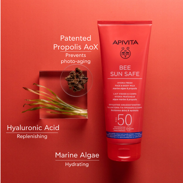 Hydra fresh face and body milk spf 50 - Image 3