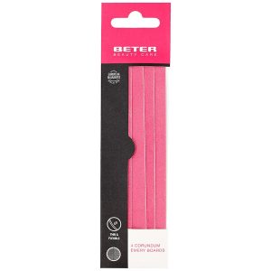 Beter 4 emery boards, corundum 11cm