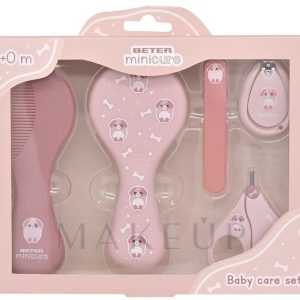 Beter baby care set pink/green